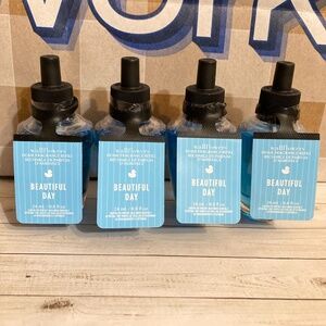 Four Bath & Body Works Beautiful Day Wallflower Refills
